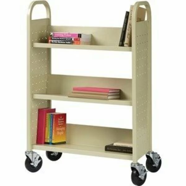 Cart, Book, Single Sided, Py, Lorell, Mfr#: LLR49204